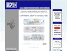 Tablet Screenshot of pegasus-glass.com